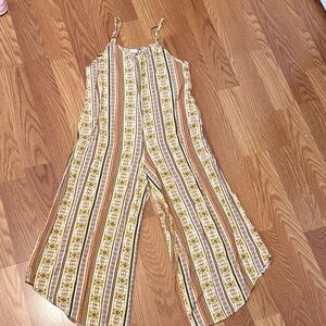 Ces Femme Bohemian Striped Jumpsuit